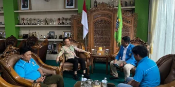 Audiensi DPD KNPI Kota Pontianak bersama Wali Kota Pontianak membahas program aksi nyata pemuda untuk pembangunan kota sepanjang tahun 2026.