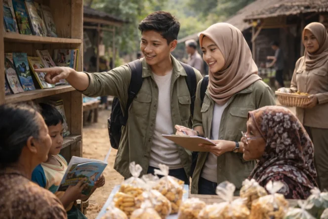 
 Gambar ilustrasi dibuat oleh AI