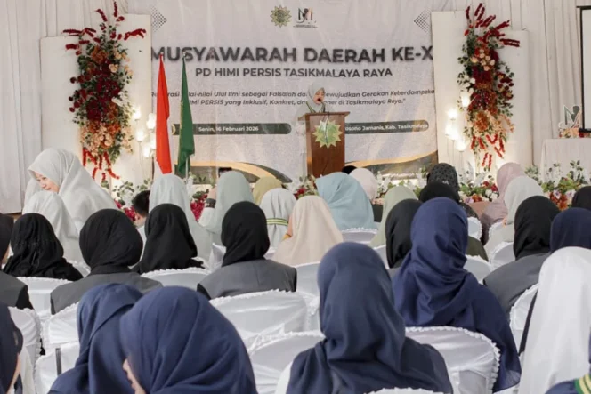 
 Musyawarah Daerah Himi Persis Tasikmalaya Raya teguhkan restorasi nilai ulul ilmi untuk membangun gerakan mahasiswa yang inklusif dan berdampak.