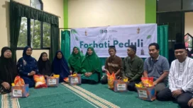 MD Forhati Pontianak menggelar kegiatan Forhati Peduli dengan pembagian sembako dan buka puasa bersama dhuafa dalam rangka Ramadan 1447 Hijriah.