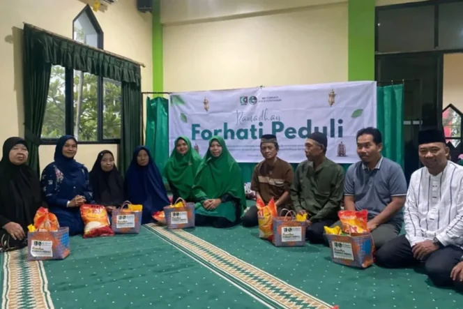 
 MD Forhati Pontianak menggelar kegiatan Forhati Peduli dengan pembagian sembako dan buka puasa bersama dhuafa dalam rangka Ramadan 1447 Hijriah.