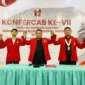 Peserta menghadiri Konfercab GMNI Bekasi yang membahas regenerasi kepemimpinan kader