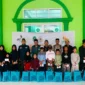 Kegiatan santunan anak yatim oleh IPNU Kalbar dengan pembagian paket bantuan