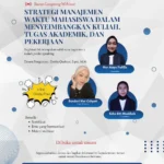 Mahasiswa mengatur jadwal kuliah dan kerja sebagai bagian manajemen waktu mahasiswa