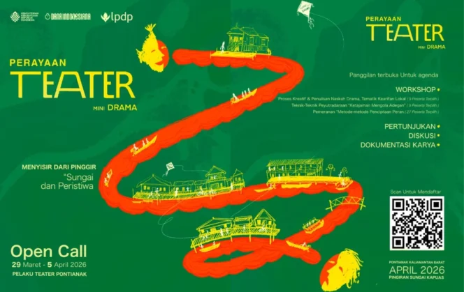 
 Perayaan Teater Mini Drama Digelar di Pontianak, Buka Ruang Kreativitas Pelaku Seni Lokal