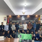 Peserta LK II HMI audiensi dengan DPRD Kubu Raya bahas isu strategis