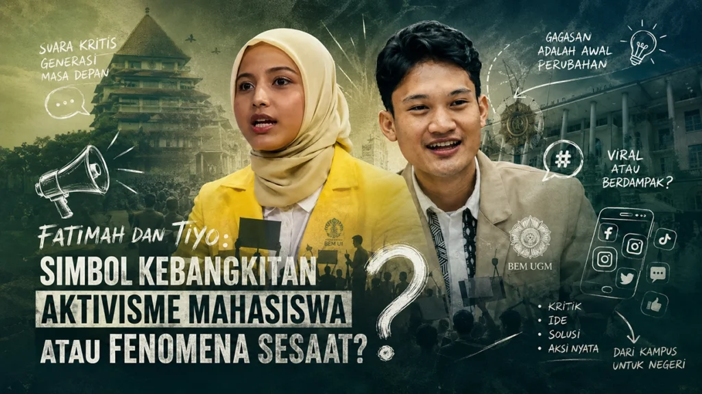 Aktivisme mahasiswa kembali mendapat perhatian publik melalui ruang digital