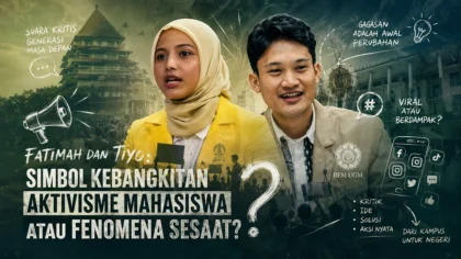 Aktivisme mahasiswa kembali mendapat perhatian publik melalui ruang digital