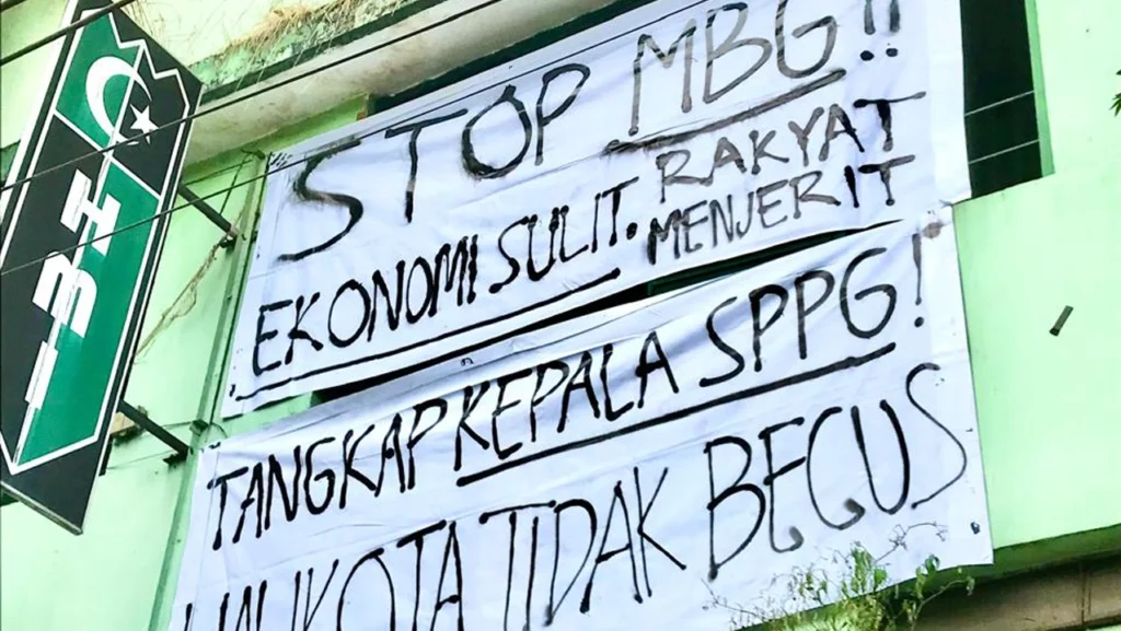 Penolakan Program MBG disampaikan mahasiswa terkait evaluasi kebijakan pemerintah