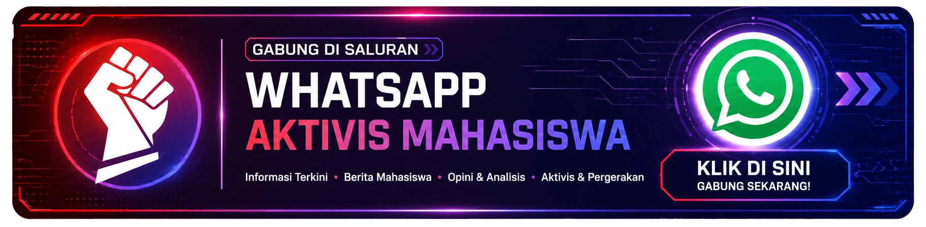Gabung ke Saluran WhatsApp Aktivis Mahasiswa