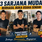 Tiga alumni UNU Kalbar mengembangkan alumni sukses berwirausaha melalui usaha mandiri di berbagai bidang.
