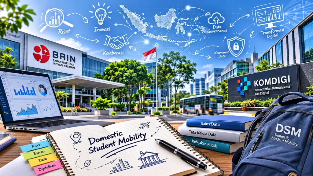 Mahasiswa mengikuti kegiatan Domestic Student Mobility melalui kunjungan edukatif ke berbagai institusi nasional.