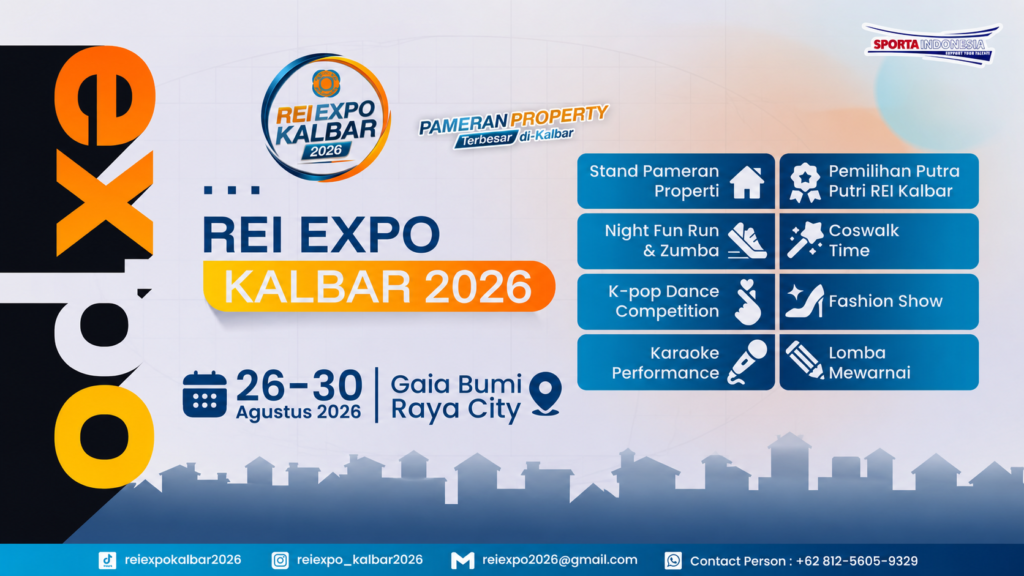 REI Expo Kalbar menghadirkan pilihan rumah subsidi dan komersial bagi masyarakat Kalimantan Barat
