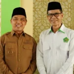 Rektor IAIN Pontianak Wajidi Sayadi bertemu Gubernur Kalbar membahas alih status IAIN.