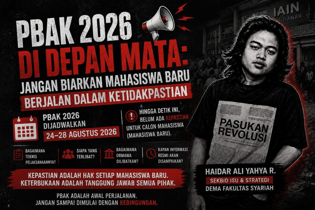 PBAK 2026 menjelang pelaksanaan dengan perhatian pada kepastian informasi bagi mahasiswa baru