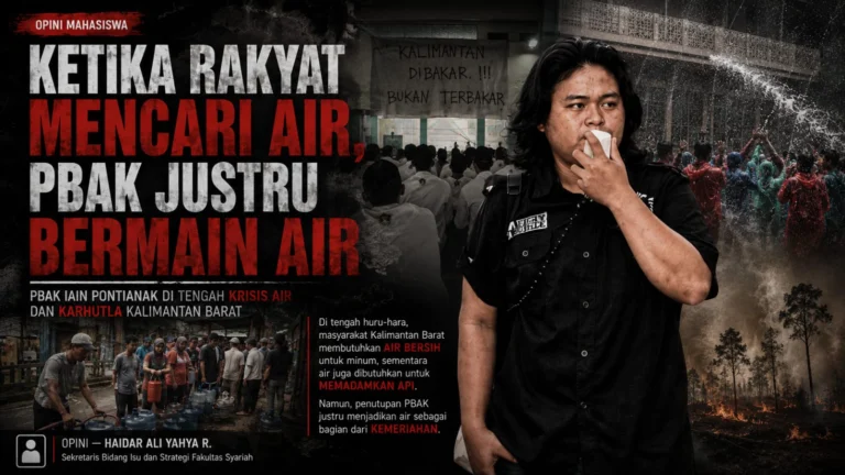 Krisis Air Kalimantan Barat