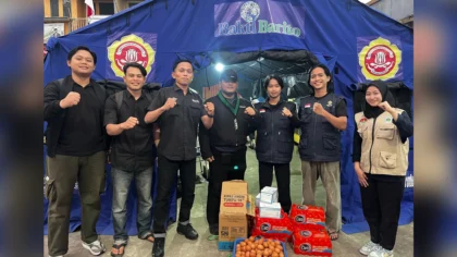 Karhutla Kubu Raya mendapat dukungan logistik untuk relawan di lapangan
