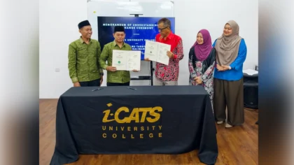 Kerja Sama Akademik STIT Darul Ulum dan i-CATS University College Malaysia