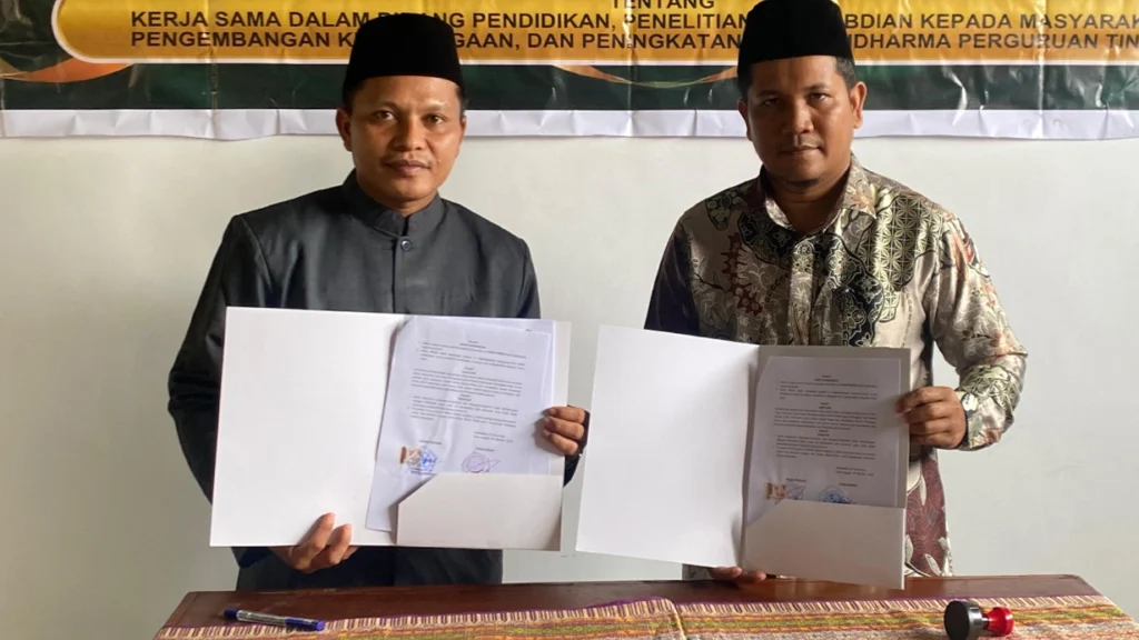 Kerja sama ekonomi syariah antara program studi STIT Darul Ulum Kubu Raya dan STAI Ma’arif Sintang.