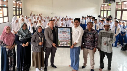 Penandatanganan kerja sama perguruan tinggi antara Prodi MBS STIT Darul Ulum dan Prodi HES STAI Mempawah.